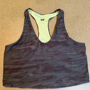 Lot of 2 Prana Navy Racerback Tanks